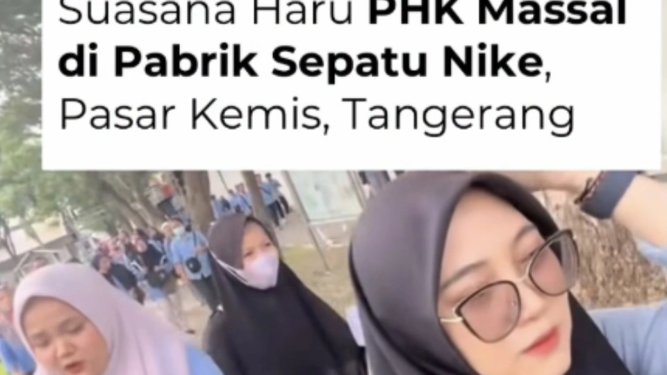Suasana Haru Phk Massal [Tiktoktiktok.com/@anokanok.123]